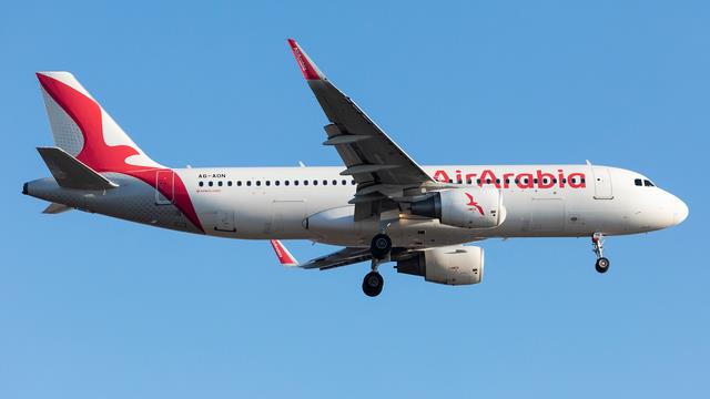 A6-AON:Airbus A320-200:Air Arabia